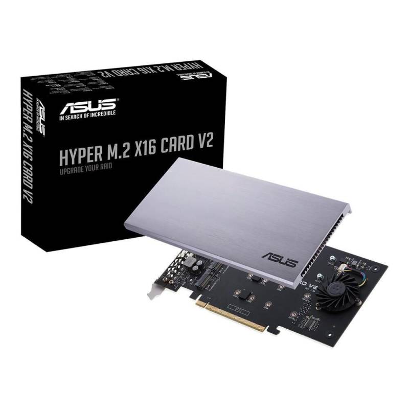 ASUS HYPER M.2 X16 CARD V2 Schnittstellenadapter von ASUS