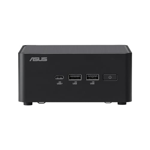ASUS NUC 14 Pro Tall Mini PC RNUC14RVHU7089C2I (Intel Core Ultra 7 155H vPro Prozessor, Arc Grafik, 1TB Speicher, 2X 16GB RAM, WiFi 6E, Windows 11 Pro, mit EU-Netzkabel) von ASUS
