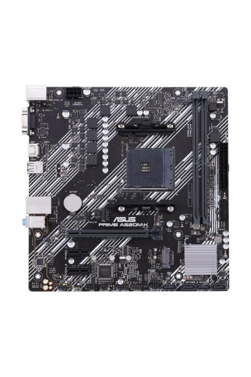 ASUS PRIME A520M-K Mainboard Sockel AM4 von ASUS