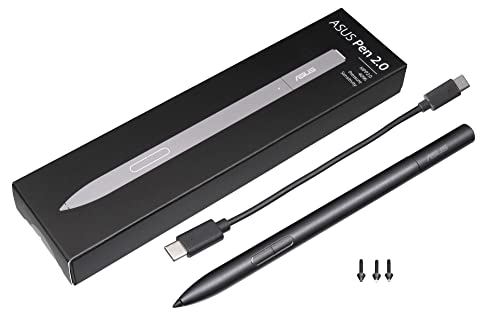 ASUS Pen 2.0 SA203H - Aktiver Stylus - 2 Tasten, Schwarz zenbook von ASUS