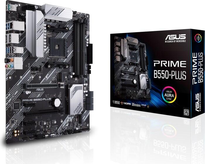 ASUS Prime B550-Plus ATX Mainboard Sockel AM4 ASUS Prime B550-Plus ATX Mainboard Sockel AM4 von ASUS