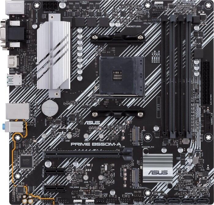 ASUS Prime B550M-A CSM Mainboard Sockel AM4 von ASUS