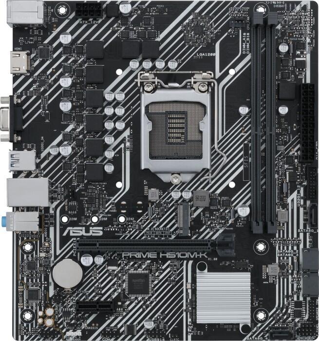 ASUS Prime H510M-K mATX Mainboard Sockel 1200 von ASUS