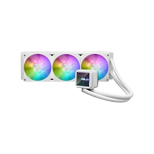 ASUS Prime LC ARGB White Edition All-in-One-Flüssig-CPU-Wasserkühlung (vergrößerte Kontaktfläche, Wasserblock mit Infinity-Spiegellinsen, ARGB-Lüfter, Intel LGA 1851, 1700, 1200, 115X, AMD AM5, AM4) ASUS Prime LC ARGB White Edition All-in-One-Flüssig-CPU-Wasserkühlung (vergrößerte Kontaktfläche, Wasserblock mit Infinity-Spiegellinsen, ARGB-Lüfter, Intel LGA 1851, 1700, 1200, 115X, AMD AM5, AM4) von ASUS