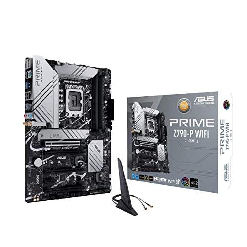 ASUS Prime Z790-P WIFI-CSM Mainboard Sockel Intel LGA 1700 (ATX, PCIe 5.0, DDR5, 3x M.2, WIFI 6, HDMI, DisplayPort, ASUS Corporate Stable Model) von ASUS