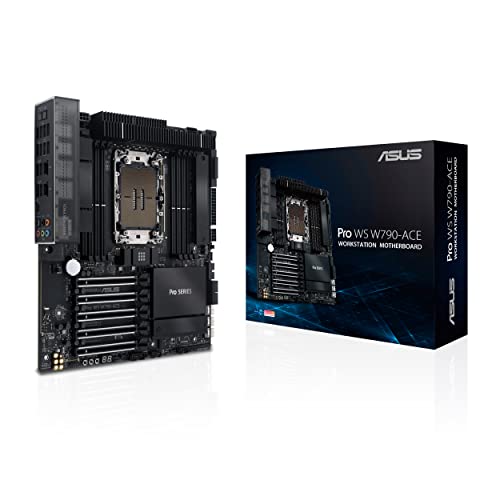 ASUS Pro WS W790-ACE Workstation Mainboard Sockel Intel LGA 4677 (CEB-Mainboard, PCIe 5.0, DDR5, USB 3.2 Gen 2) von ASUS