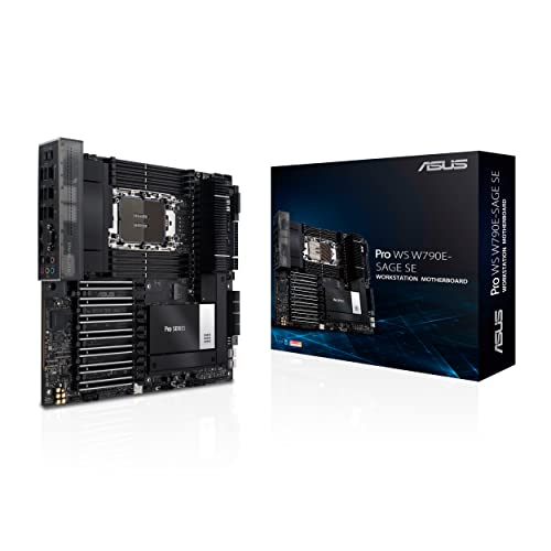 ASUS Pro WS W790E-SAGE SE Workstation Mainboard Sockel Intel LGA 4677 (EEB-Mainboard, PCIe 5.0, DDR5, USB 3.2 Gen 2) von ASUS