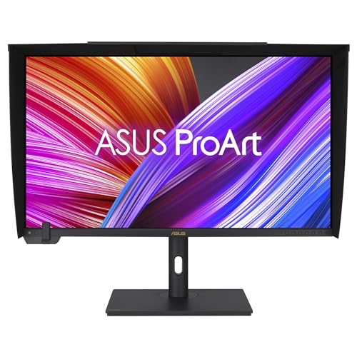 ASUS ProArt Display PA32UCXR 32 Zoll Professional Monitor (4K UHD (3840 x 2160), 2.304 Zonen Mini-LED-Hintergrundbeleuchtung, integriertes motorisiertes Farbmessgerät, Selbst-/Autokalibrierung) von ASUS
