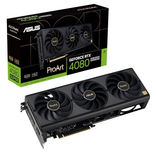 ASUS ProArt GeForce RTX 4080 SUPER 16GB GDDR6X Gaming Grafikkarte von ASUS
