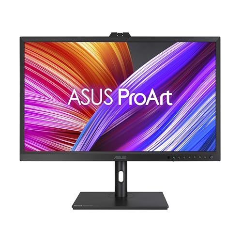 ASUS ProArt OLED PA32DC - 32 Zoll 4K UHD Professioneller Monitor - 16:9, 3840x2160, 10-bit - Kolorimeter, Auto Kalibrierung, ergonomisch, Calman, DisplayHDR 400 - DP, HDMI, 65W USB-C, USB-Hub von ASUS