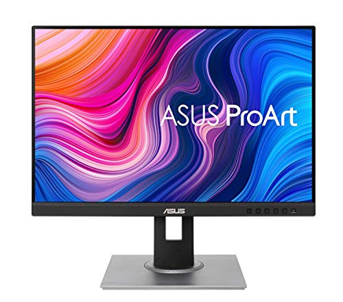 ASUS ProArt PA248QV - 24.1 Zoll WUXGA Professioneller Monitor - 16:10 IPS, 1920x1200 - ergonomisch, Pivot, Calman, Rahmenlos, hohe Farbtreue - DisplayPort, HDMI, D-Sub, USB-Hub von ASUS