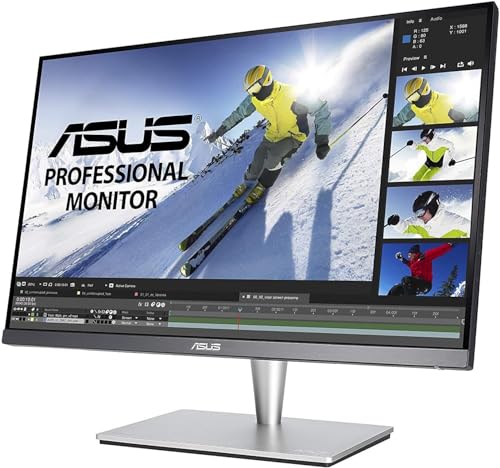 ASUS ProArt PA24AC - 24.1 Zoll WUXGA Professioneller Monitor - 16:10 IPS, 1920x1200 - ergonomisch, Pivot, hohe Farbtreue, Rahmenlos, DisplayHDR 400 - DisplayPort, HDMI, 60W USB-C, USB-Hub, Grau ASUS ProArt PA24AC - 24.1 Zoll WUXGA Professioneller Monitor - 16:10 IPS, 1920x1200 - ergonomisch, Pivot, hohe Farbtreue, Rahmenlos, DisplayHDR 400 - DisplayPort, HDMI, 60W USB-C, USB-Hub, Grau von ASUS