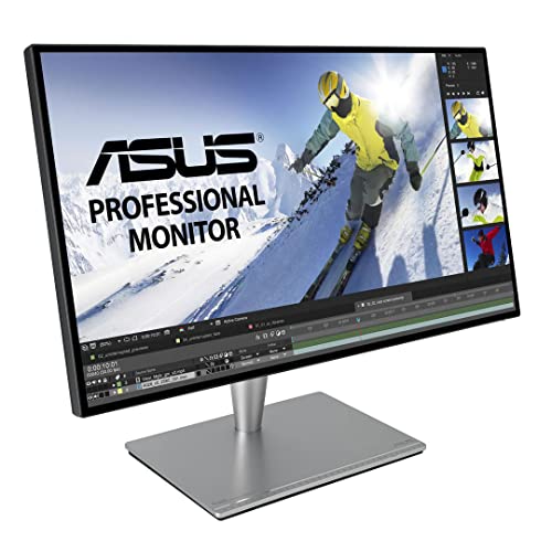 ASUS ProArt PA27AC - 27 Zoll WQHD Professioneller Monitor - 16:9 IPS, 2560x1440 - ergonomisch, Pivot, hohe Farbtreue, Rahmenlos, HDR 10 - DisplayPort, Thunderbold 3, HDMI, 45W USB-C, USB-Hub von ASUS
