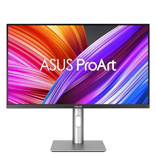 ASUS ProArt PA329CRV - 32 Zoll 4K UHD Professioneller Monitor - 16:9 IPS, 3840x2160, 10-bit - ergonomisch, Pivot, Calman, hohe Farbtreue, DisplayHDR 400 - DP Daisy Chain, HDMI, 96W USB-C, USB-Hub von ASUS