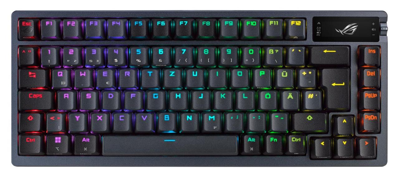 ASUS ROG Azoth RGB Gaming-Tastatur, schwarz von ASUS