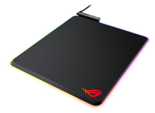 ASUS ROG Balteus RGB Gaming-Mauspad (Aura Sync, USB-Passthrough, rutschfest) von ASUS