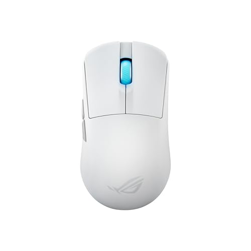 ASUS ROG Harpe Ace Mini White ultraleichte E-Sport Gaming Maus (49 Gramm, ROG Micro-Switches, SpeedNova-Wireless-Technologie, USB, 2,4 GHz RF, Bluetooth, ROG AimPoint Pro, 42.000 DPI, 8.000 Hz, weiß) ASUS ROG Harpe Ace Mini White ultraleichte E-Sport Gaming Maus (49 Gramm, ROG Micro-Switches, SpeedNova-Wireless-Technologie, USB, 2,4 GHz RF, Bluetooth, ROG AimPoint Pro, 42.000 DPI, 8.000 Hz, weiß) von ASUS