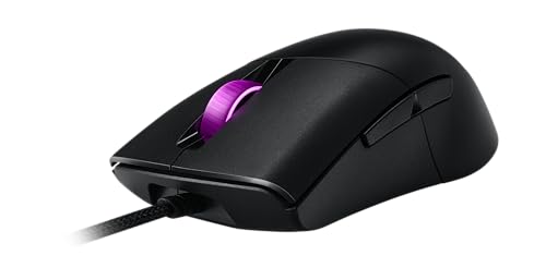 ASUS ROG Keris optische Gaming Maus (kabelgebunden, 16.000 DPI, 400 ips, 1000Hz Abtastrate, Aura Sync) von ASUS