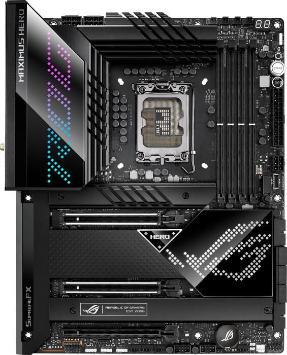 ASUS ROG MAXIMUS Z690 HERO ATX Mainboard Sockel 1700 von ASUS