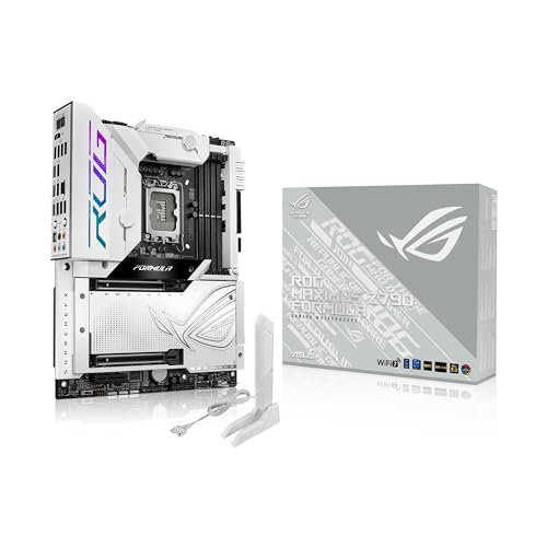 ASUS ROG MAXIMUS Z790 FORMULA Gaming Mainboard Sockel Intel LGA1700 (ATX, DDR5, WiFi 7, 5x M.2, PCIe 5.0, Thunderbolt 4, AI Cooling II, Aura Sync) von ASUS