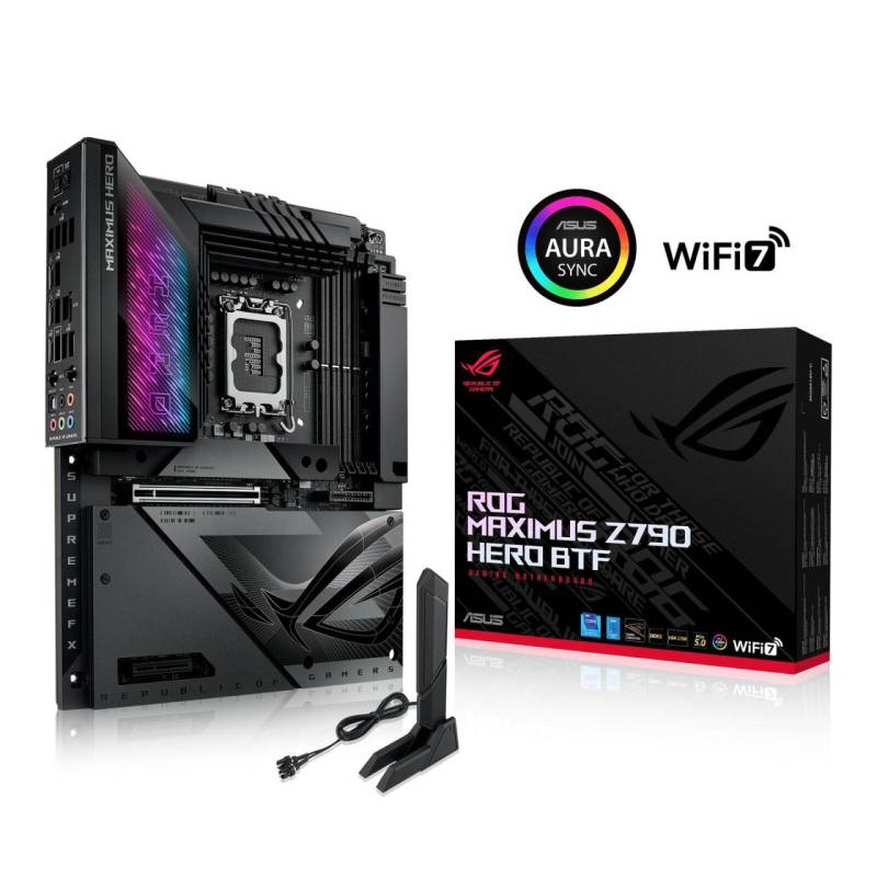 ASUS ROG MAXIMUS Z790 HERO BTF Gaming Mainboard Sockel Intel LGA1700 von ASUS