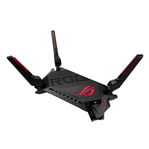 ASUS ROG Rapture GT-AX6000 Dual-Band WiFi 6 erweiterbarer Gaming-Router, Dual 2.5G Ports, dreistufige Spielbeschleunigung, mobiler Spielmodus, Aura RGB, abonnementfreie Netzwerksicherheit, ASUS ROG Rapture GT-AX6000 Dual-Band WiFi 6 erweiterbarer Gaming-Router, Dual 2.5G Ports, dreistufige Spielbeschleunigung, mobiler Spielmodus, Aura RGB, abonnementfreie Netzwerksicherheit, von ASUS