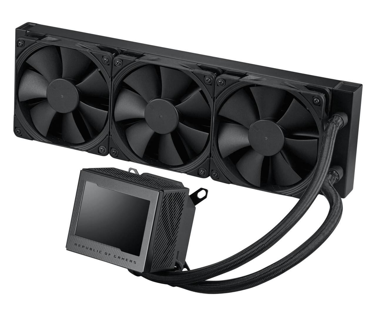 ASUS ROG Ryujin III 360 All-in-One Flüssig CPU-Kühler (3,5 Zoll LCD, Asetek-P... von ASUS