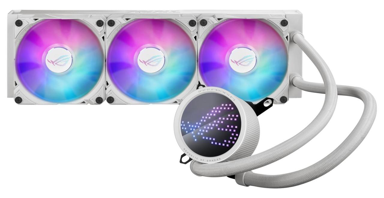 ASUS ROG Ryuo III 360 ARGB White Edition All-in-One-Flüssig-CPU-Kühler (3x ad... ASUS ROG Ryuo III 360 ARGB White Edition All-in-One-Flüssig-CPU-Kühler (3x ad... von ASUS
