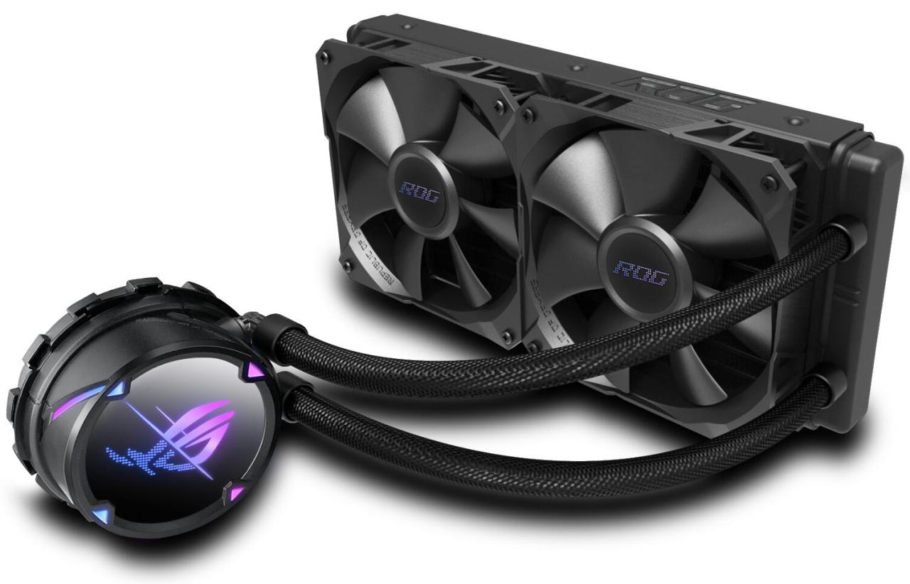 ASUS ROG STRIX LC II 240 All-in-One Flüssig-CPU-Wasserkühlung ASUS ROG STRIX LC II 240 All-in-One Flüssig-CPU-Wasserkühlung von ASUS