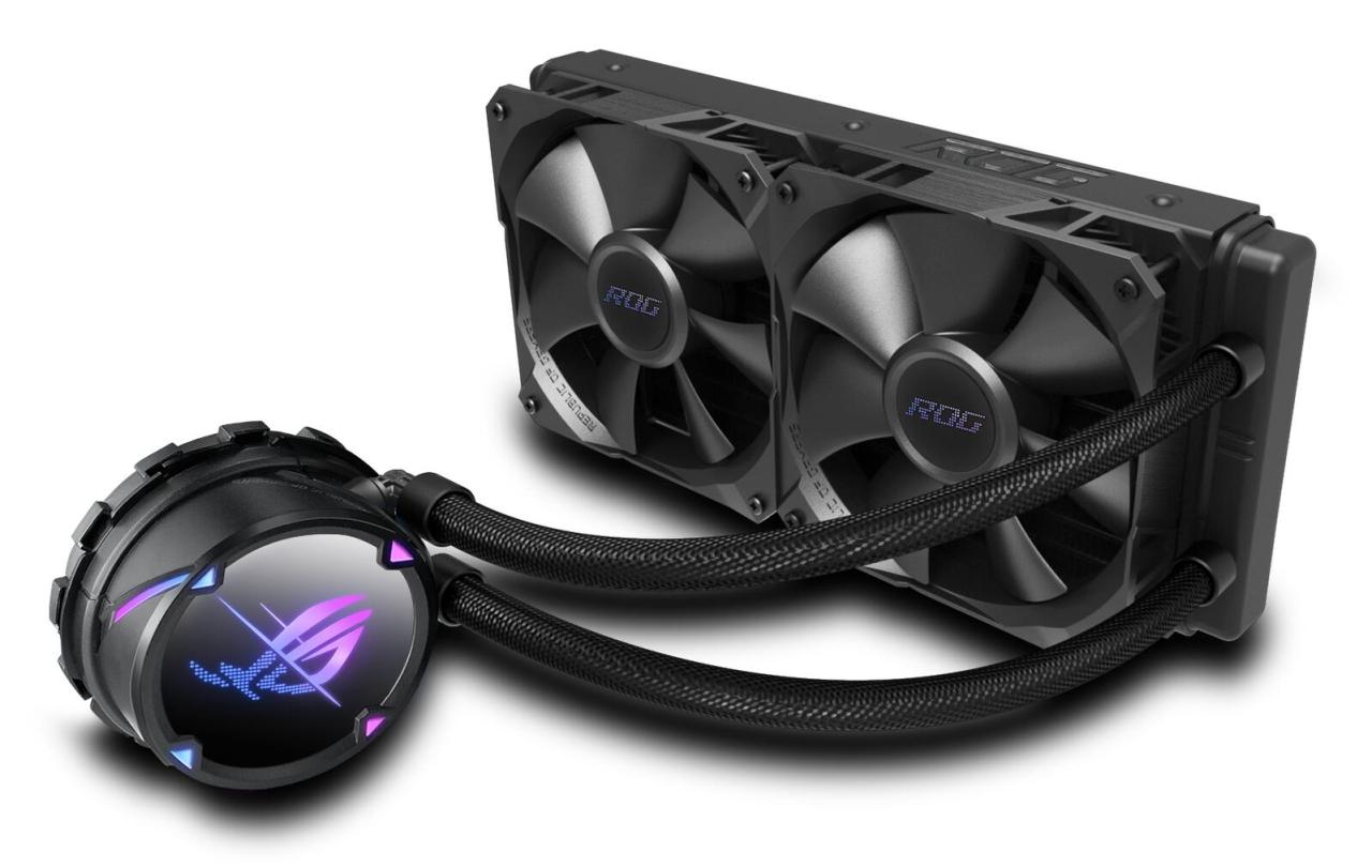 ASUS ROG STRIX LC II 240 All-in-One Flüssig-CPU-Wasserkühlung ASUS ROG STRIX LC II 240 All-in-One Flüssig-CPU-Wasserkühlung von ASUS