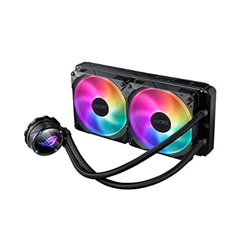 ASUS ROG STRIX LC II 280 ARGB All-in-One CPU-Wasserkühlung (Aura Sync, zwei adressierbare ROG-140mm-Radiatorlüfter) von UNKNOWN