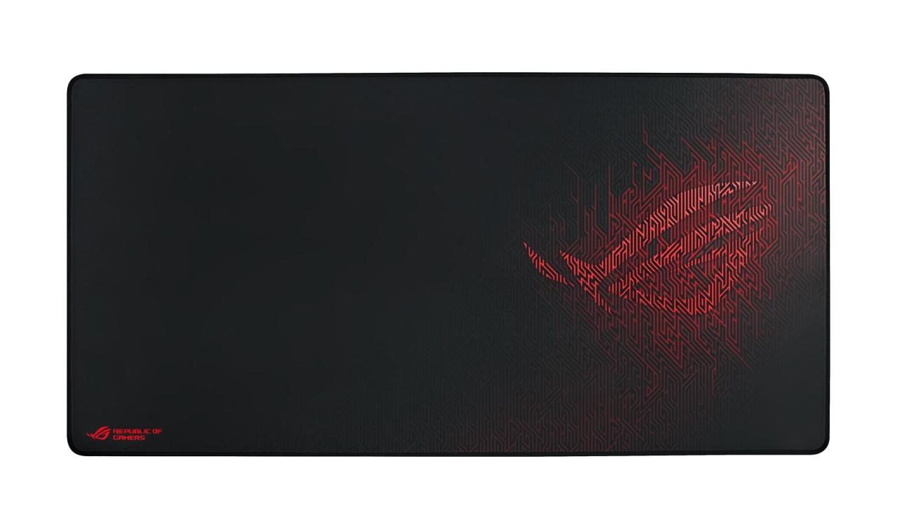 ASUS ROG Sheath Gaming Mauspad, schwarz/rot von ASUS