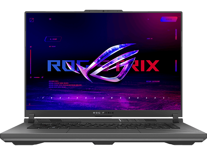 ASUS ROG Strix G16 G614JIR-N4030W, Gaming Notebook, mit 16 Zoll Display, Intel® Core™ i9,i9-14900HX Prozessor, 32 GB RAM, 1 TB SSD, NVIDIA GeForce RTX™ 4070, Schwarz/Grau, Windows 11 Home (64 Bit) von ASUS