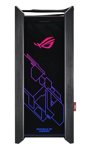 ASUS ROG Strix Helios Gaming Gehäuse (RGB, EATX/ATX, GPU, Aluminium, Aura Sync, 420mm-Radiatorunterstützung) Schwarz von ASUS