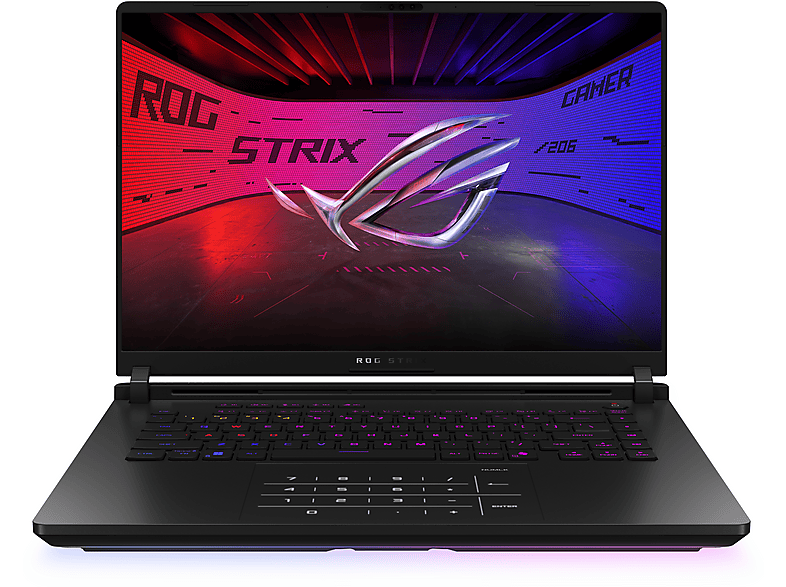 ASUS ROG Strix SCAR 16 G635LW-RW120W, Gaming Notebook, mit Zoll Display, Intel® Core™ Ultra 9,275HX Prozessor, 32 GB RAM, 2 TB SSD GeForce RTX™ 5080, Off Black, Windows 11 Home (64 Bit) von ASUS