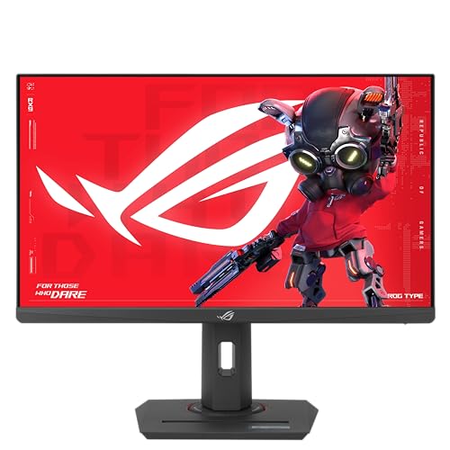 ASUS ROG Strix XG259CS 24,5 Zoll USB Typ-C Gaming Monitor (1920x1080, 180Hz (Über 144Hz), 1ms (GTG), Fast IPS, ELMB Sync, USB Typ-C, Stativanschluss, DisplayWidget Center, Stativanschluss, HDR) von ASUS