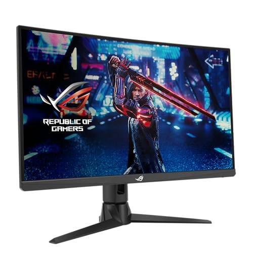 ASUS ROG Strix XG27AQV - 27 Zoll WQHD Curved Gaming Monitor - 170 Hz, 1ms GtG, FreeSync Premium, DisplayHDR 400 - Fast IPS Panel, 16:9, 2560x1440, DisplayPort, HDMI, ergonomisch, Schwarz von ASUS