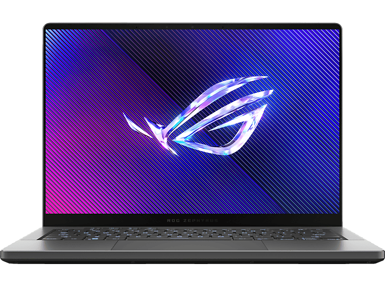 ASUS ROG Zephyrus G14 GA403UV-QS020W, Gaming Notebook, mit 14 Zoll Display, AMD Ryzen™ 9,8945HS Prozessor, 16 GB RAM, 1 TB SSD, NVIDIA GeForce RTX™ 4060, Schwarz/Grau, Windows 11 Home (64 Bit) von ASUS