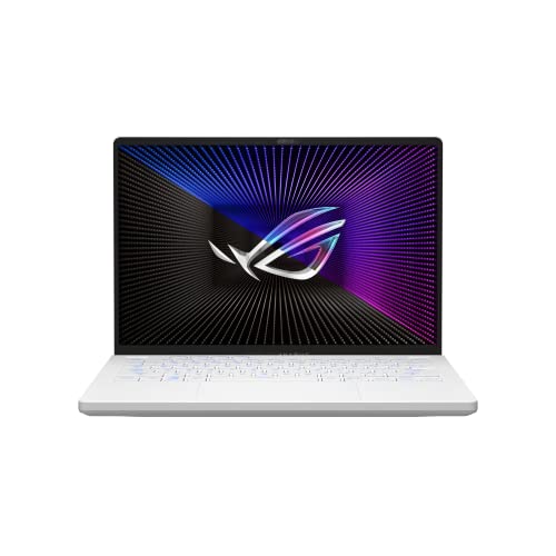 ASUS ROG Zephyrus G14 Gaming Laptop | 14" QHD+ 165Hz/3ms entspiegeltes Display | AMD R9 7940HS | 32 GB RAM | 1TB SSD | NVIDIA RTX 4070 | Windows 11 | QWERTZ Tastatur | Moonlight White Mini-LED Version von ASUS