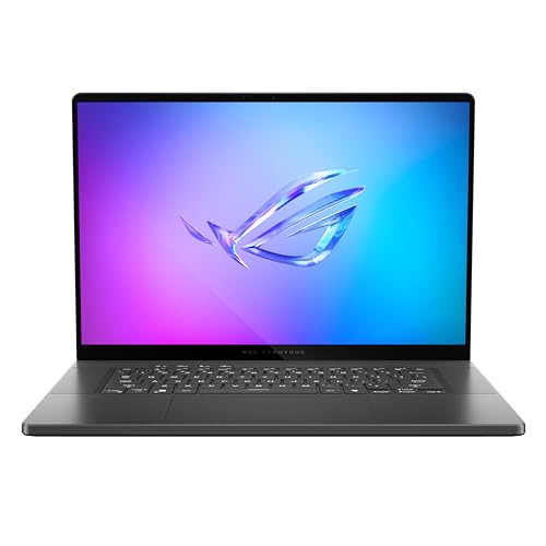 ASUS ROG Zephyrus G16 GA605WV-QP075W AMD Ryzen AI 9 HX 370 Laptop 40,6 cm (16") WQXGA 16 GB LPDDR5x-SDRAM 1 TB SSD NVIDIA GeForce RTX 4060 Wi-Fi 7 (802.11be) Windows 11 Home Grau von ASUS
