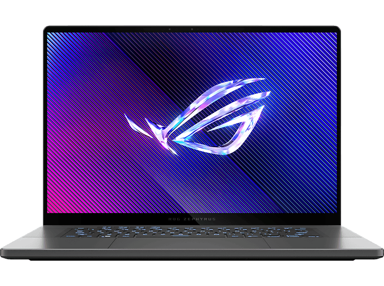 ASUS ROG Zephyrus G16 GU605MI-QR044W, Gaming Notebook, mit 16 Zoll Display, Intel® Core™ Ultra 9,185H Prozessor, 32 GB RAM, 1 TB SSD, NVIDIA GeForce RTX™ 4070, Schwarz/Grau, Windows 11 Home (64 Bit) von ASUS