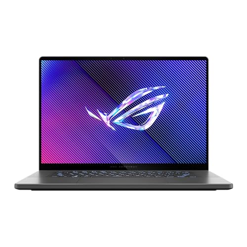 ASUS ROG Zephyrus G16 Laptop | 16" WQXGA 240Hz/0,2ms OLED Display | Intel Core Ultra 9-185H | 32 GB RAM | 1 TB SSD | NVIDIA GeForce RTX 4090 | Windows 11 | QWERTZ Tastatur | Eclipse Gray von ASUS