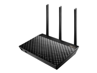 ASUS RT-AC1900U - Trådløs Router - 4-Port Switch - GigE - Wi-Fi 5 - Dual Band von ASUS