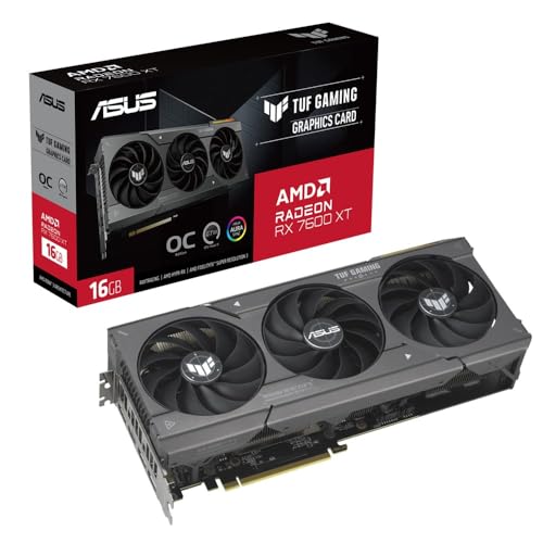 ASUS Radeon RX 7600 XT TUF Gaming OC (16GB GDDR6/PCI Express 4.0/MHz/18000MHz) von ASUS