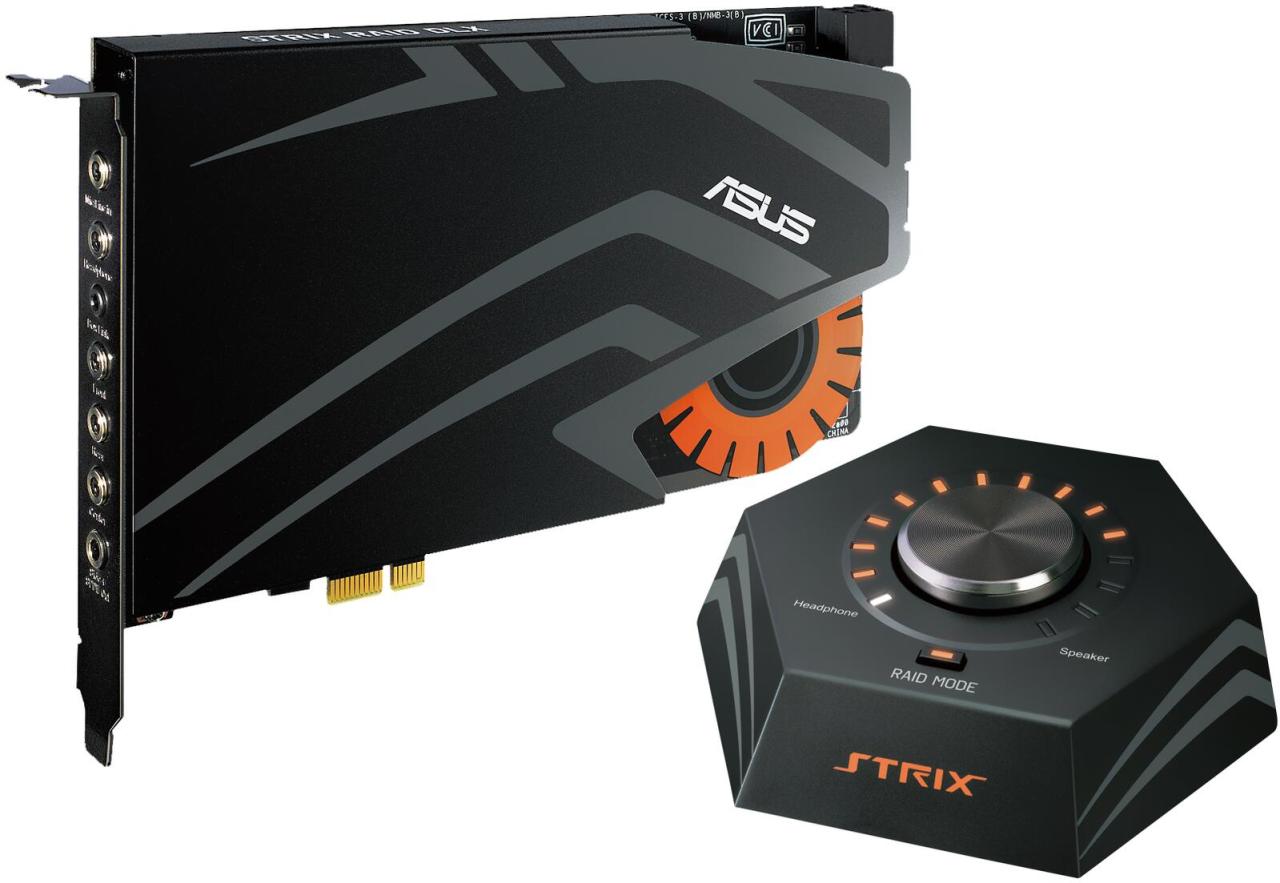 ASUS Strix Raid DLX 7.1 Soundkarte von ASUS