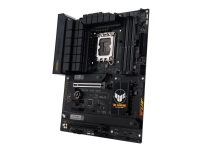 ASUS TUF GAMING B760-PLUS WIFI D4 - Motherboard - ATX - LGA1700 Sockel - B760 Chipsatz - USB 3.2 Gen 1, USB 3.2 Gen 2, USB-C 3.2 Gen 2x2 - 2.5 Gigabit LAN, Wi-Fi 6, Bluetooth - Onboard-Grafik (CPU erforderlich) - HD Audio (8-Kanal) von ASUS