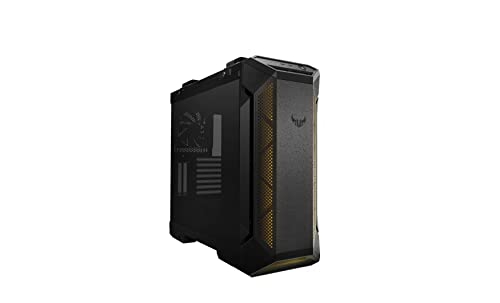 ASUS TUF GT501 Gaming Gehäuse (bis zu E-ATX, 120mm RGB-Lüfter, 140mm PWM-Lüfter, USB 3.1 Gen 1) schwarz von ASUS