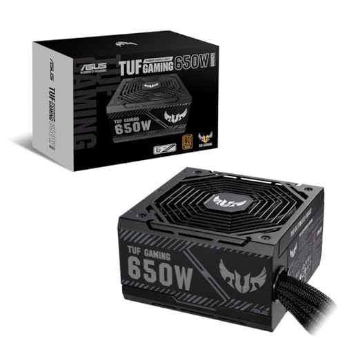 ASUS TUF Gaming 650W Netzteil (80 Plus Bronze, 0db-Technologie, 80cm 8-Pin CPU-Anschluss) von ASUS