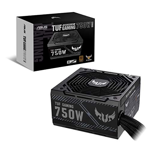 ASUS TUF Gaming 750W Bronze Netzteil (750 Watt, 0dB-Technologie, 80cm 8-Pin CPU-Anschluss (EPS 12V), 80-Plus-Bronze) von ASUS