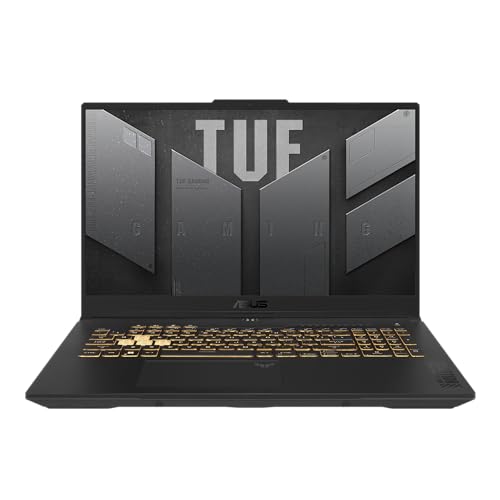 ASUS TUF Gaming F17 Laptop | 17,3" FHD entspiegeltes IPS Display | Intel Core i7-13620H | 16 GB RAM | 1 TB SSD | NVIDIA GeForce RTX 4060 | Windows 11 | QWERTZ Tastatur | Mecha Gray von ASUS
